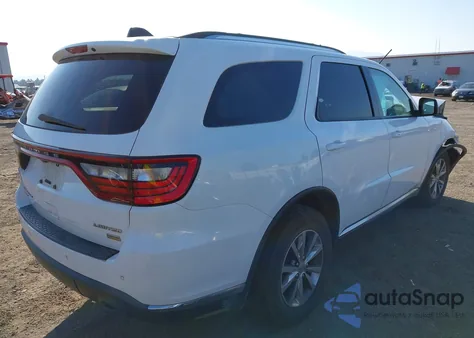 2015 Dodge Durango Limited z USA, uszkodzony, nr VIN 1C4RDJDG1FC695427